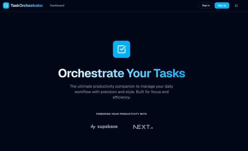 AI-assisted Task Orchestrator